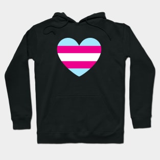 LGBT | Transgender Pride Flag Heart Hoodie